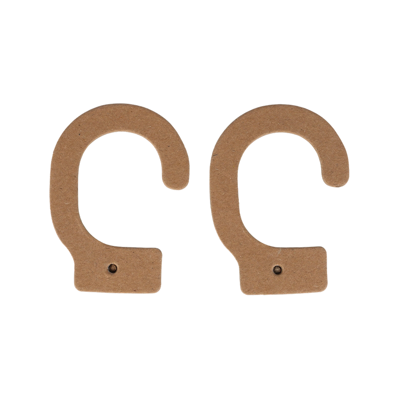 Eco Friendly Kraft Paper Hosiery Display Hook