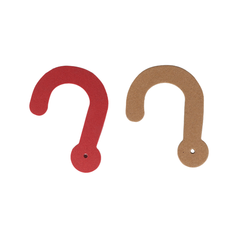 Curved High-Quality Eco Friendly Cardboard Sock Hook