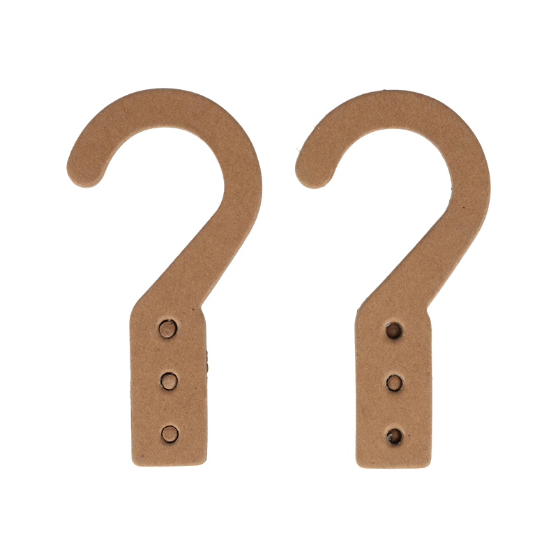 Recyclable Cardboard J Hook Sock Hanger