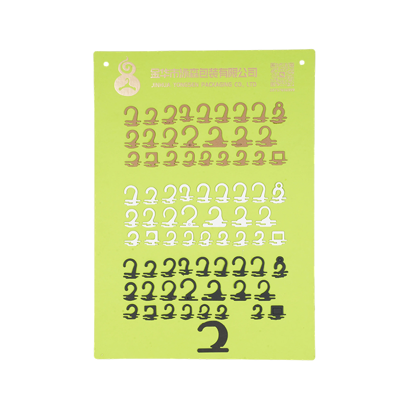 Insert-type Eco Friendly cardboard sock hook